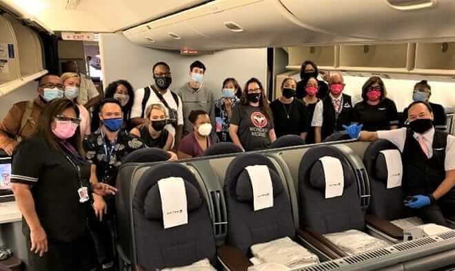 United provides free flights to Guam for medical workers