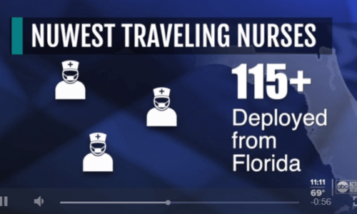 115 Florida RNs deployed to fight covid